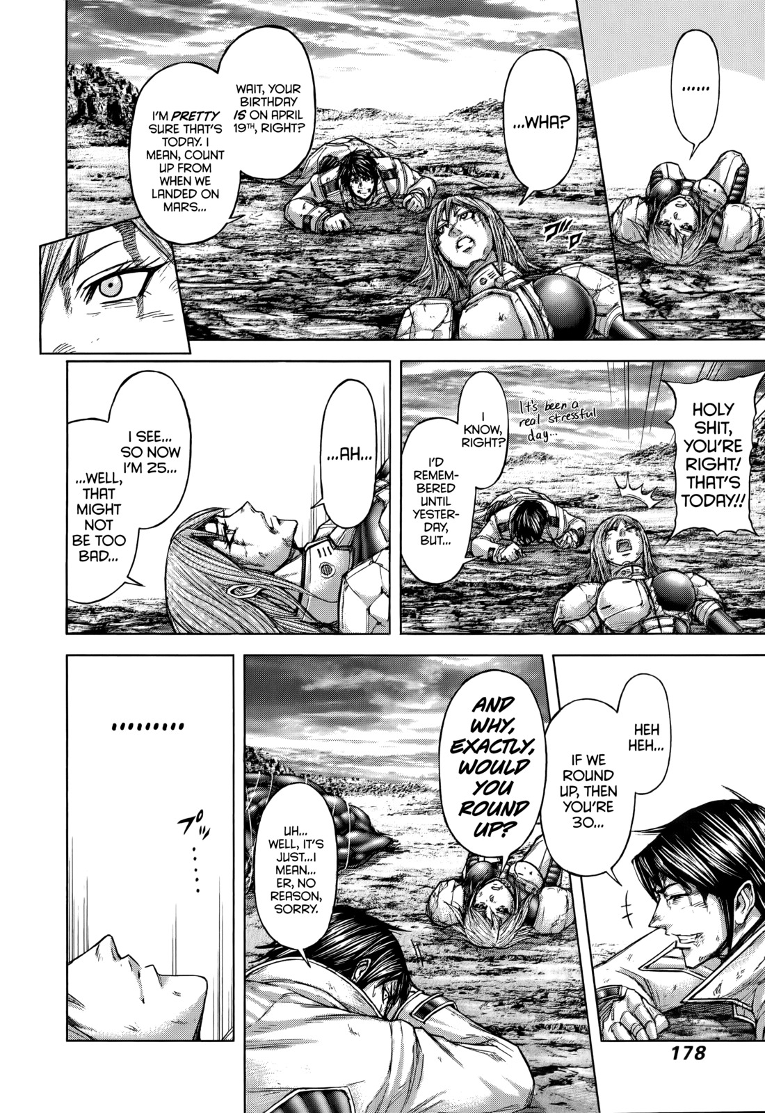 Terra Formars Chapter 84 page 11 - Chapter 84: HAPPY BIRTHDAY The First Day