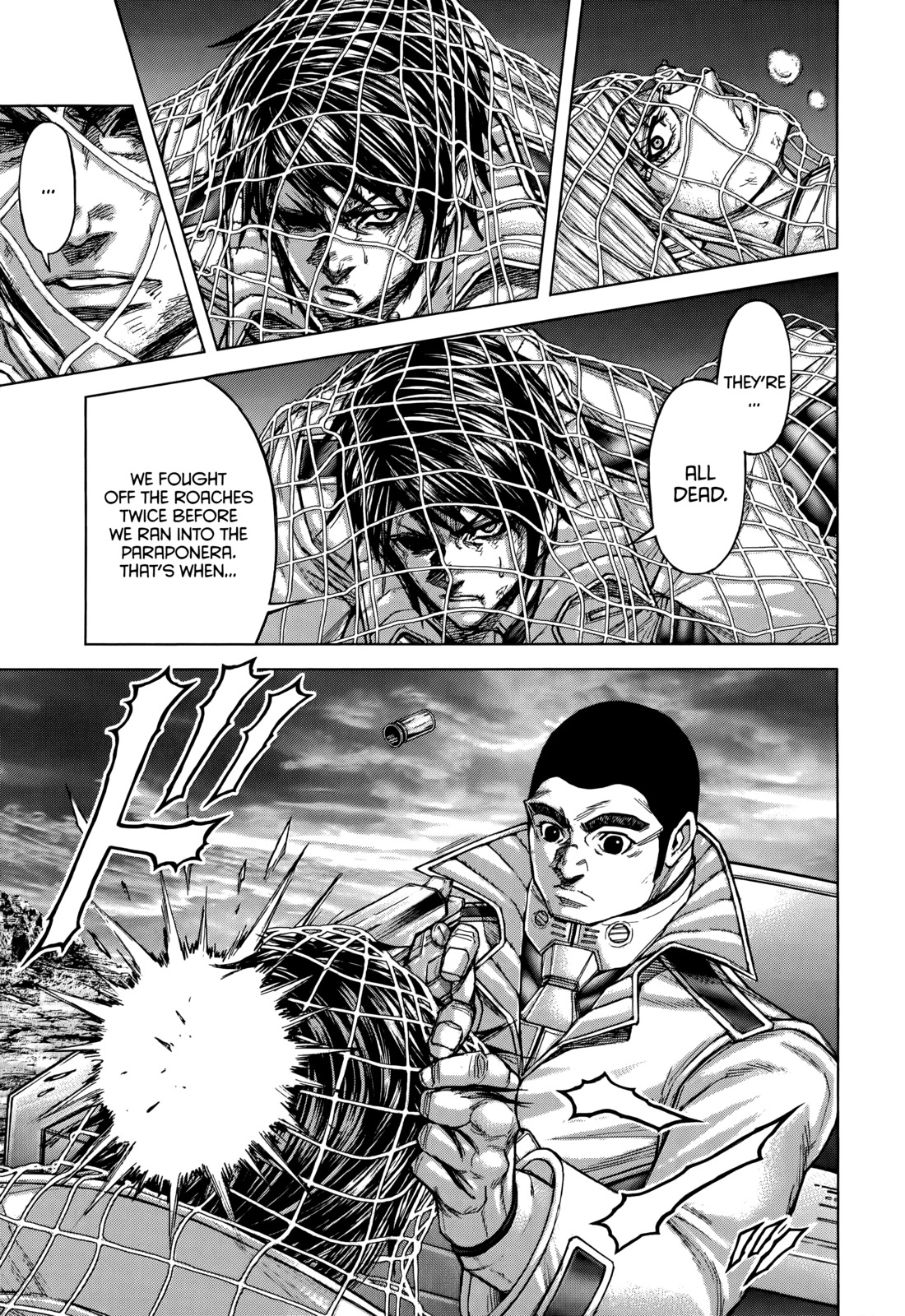 Terra Formars Chapter 85 page 11 - Chapter 85: WEB OF BEND Hunters Nest