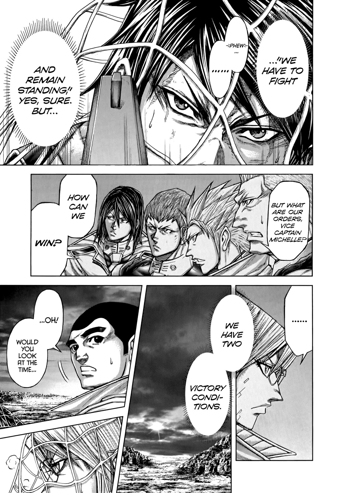 Terra Formars Chapter 85 page 13 - Chapter 85: WEB OF BEND Hunters Nest
