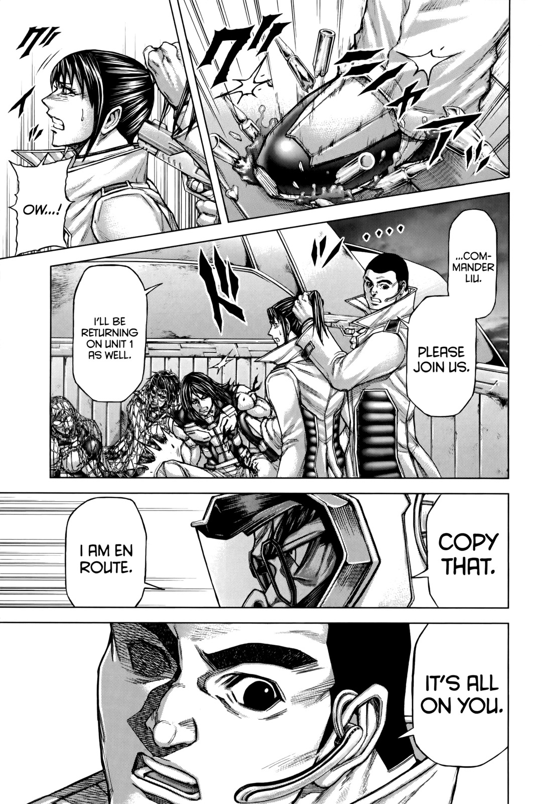 Terra Formars Chapter 85 page 16 - Chapter 85: WEB OF BEND Hunters Nest