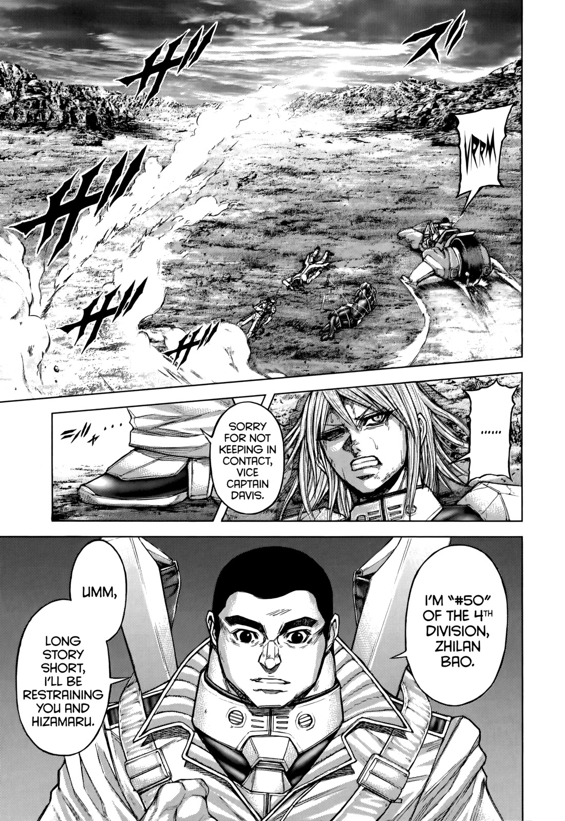 Terra Formars Chapter 85 page 4 - Chapter 85: WEB OF BEND Hunters Nest