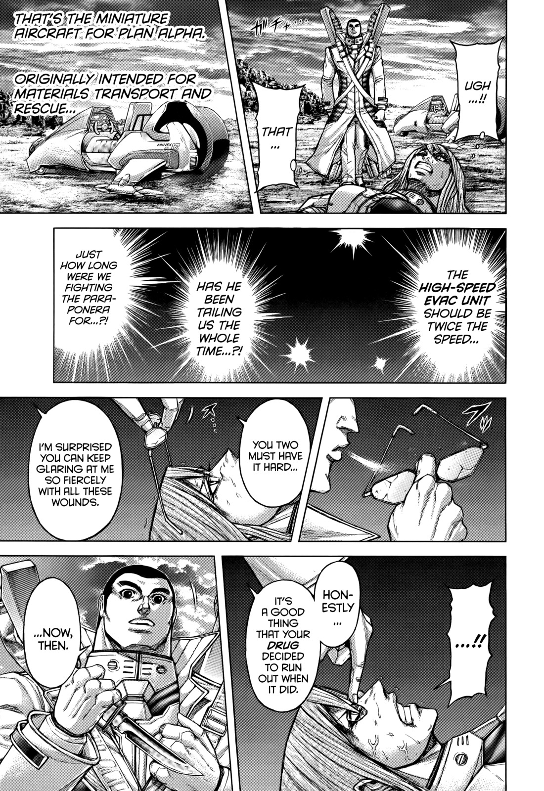 Terra Formars Chapter 85 page 6 - Chapter 85: WEB OF BEND Hunters Nest