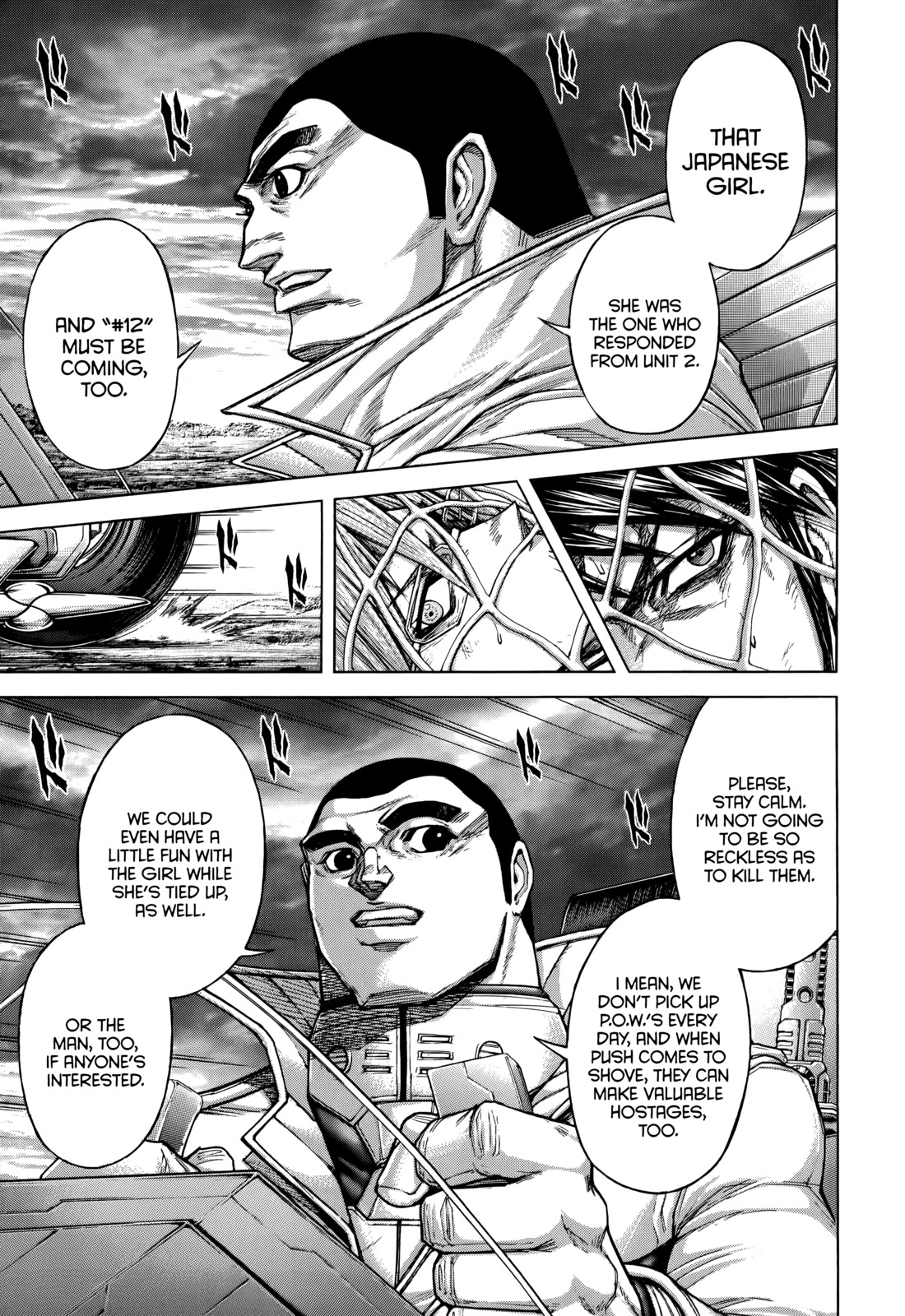 Terra Formars Chapter 85 page 9 - Chapter 85: WEB OF BEND Hunters Nest
