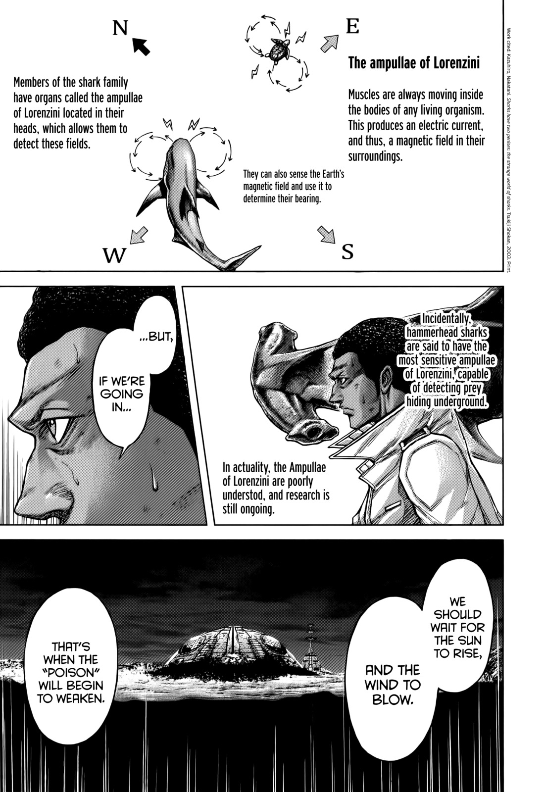 Terra Formars Chapter 86 page 11 - Chapter 86: POWER OF CROSS Blade and the Feral