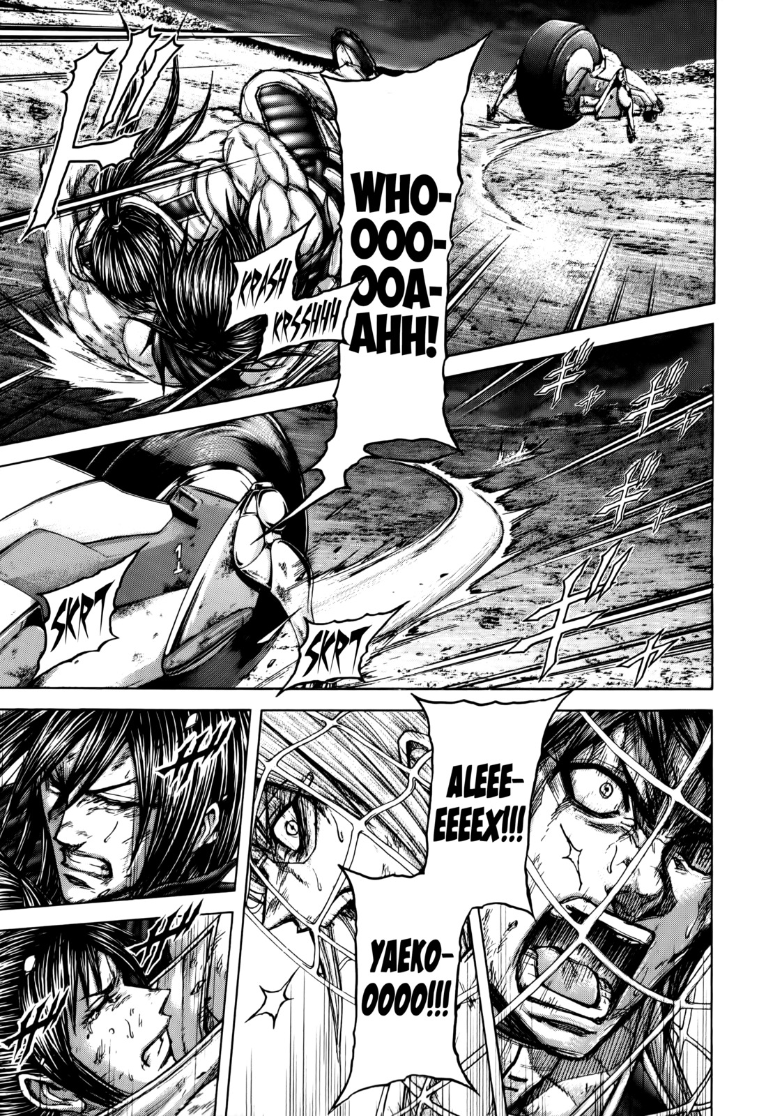 Terra Formars Chapter 87 page 12 - Chapter 87: TOUCH AND G! Scattered Footfalls