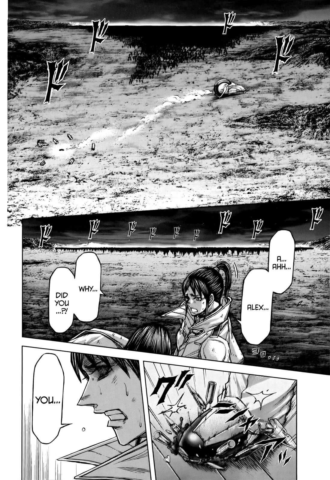 Terra Formars Chapter 87 page 13 - Chapter 87: TOUCH AND G! Scattered Footfalls