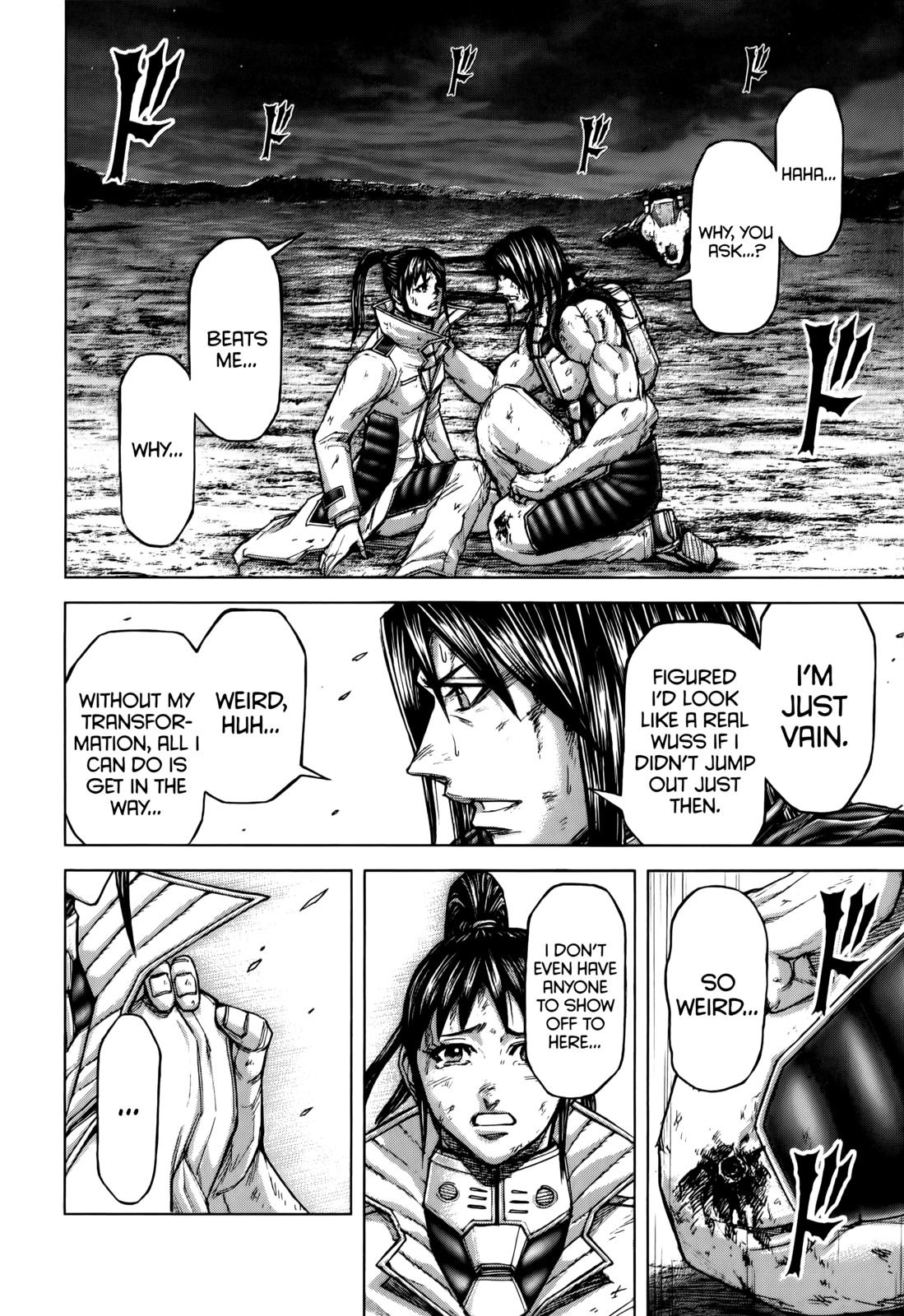 Terra Formars Chapter 87 page 15 - Chapter 87: TOUCH AND G! Scattered Footfalls