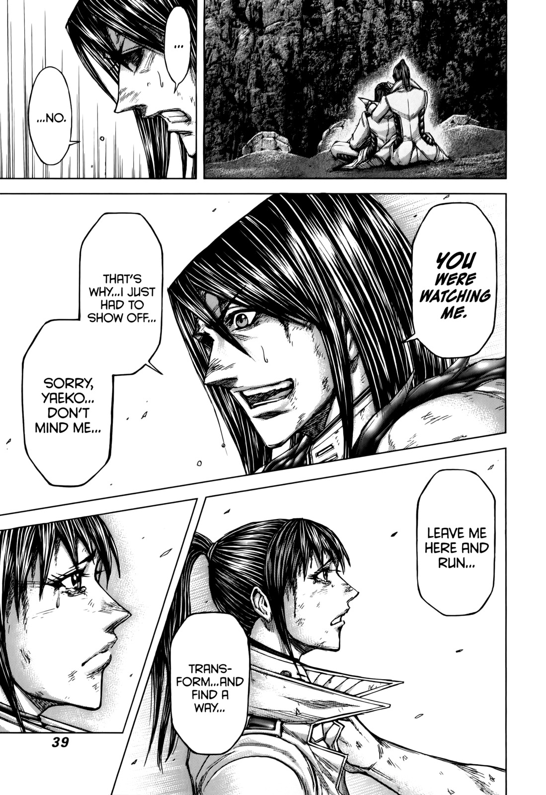 Terra Formars Chapter 87 page 16 - Chapter 87: TOUCH AND G! Scattered Footfalls
