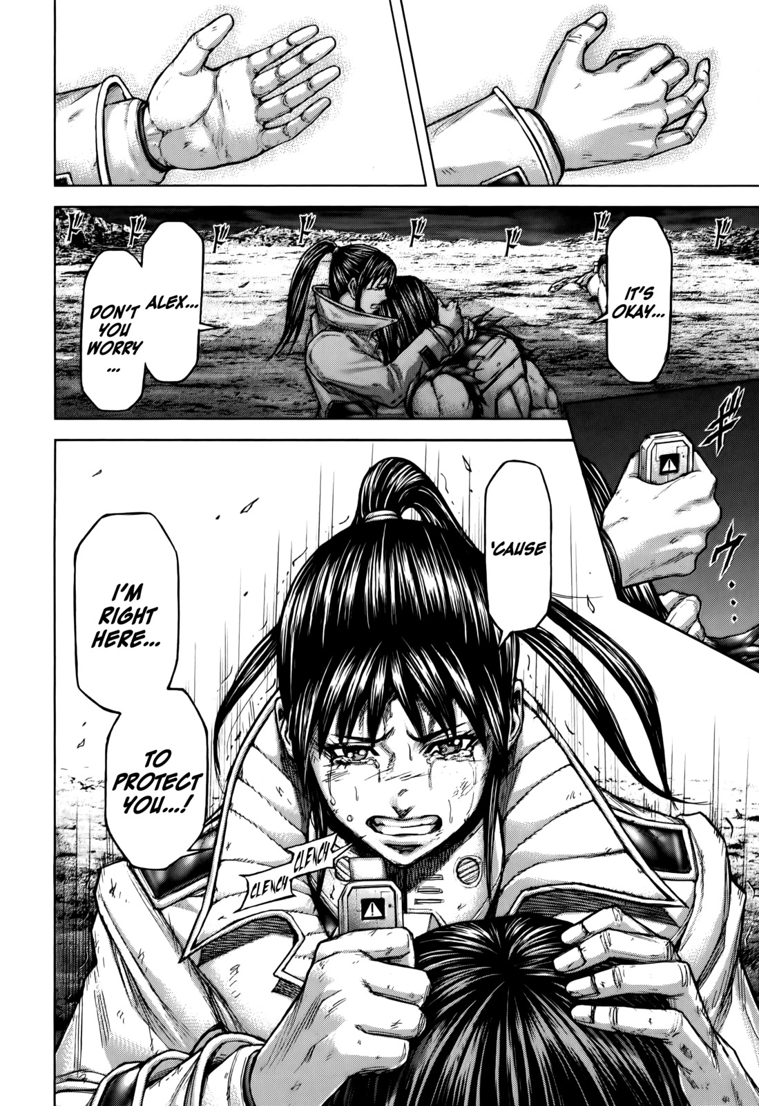 Terra Formars Chapter 87 page 17 - Chapter 87: TOUCH AND G! Scattered Footfalls