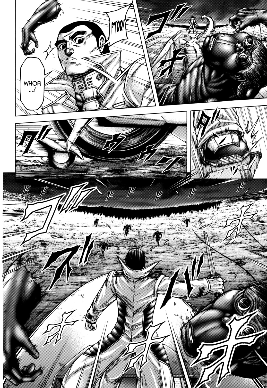 Terra Formars Chapter 87 page 4 - Chapter 87: TOUCH AND G! Scattered Footfalls
