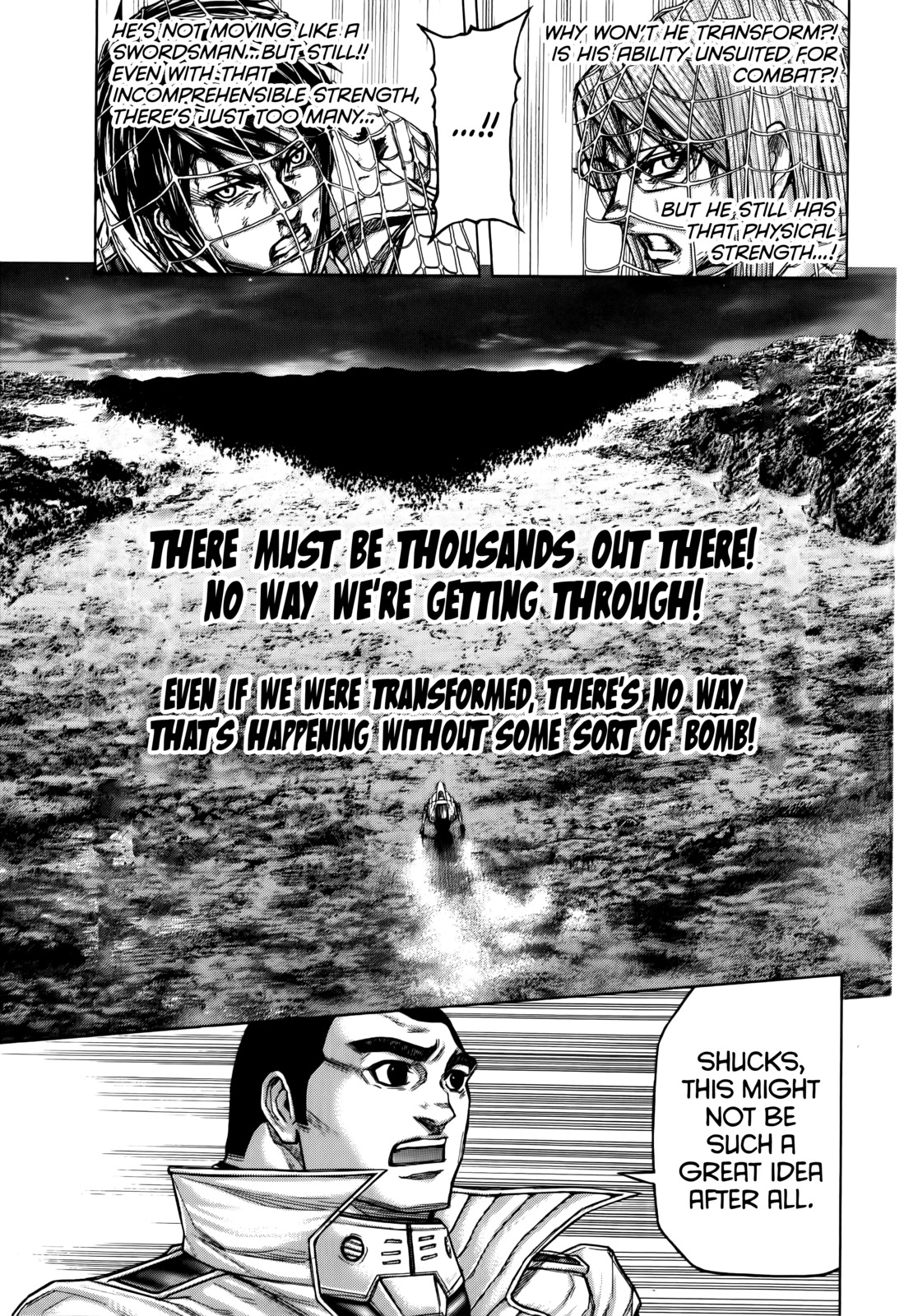 Terra Formars Chapter 87 page 5 - Chapter 87: TOUCH AND G! Scattered Footfalls