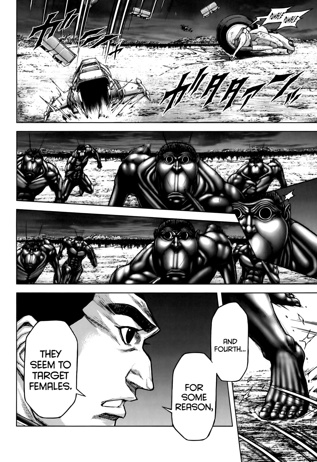 Terra Formars Chapter 87 page 9 - Chapter 87: TOUCH AND G! Scattered Footfalls