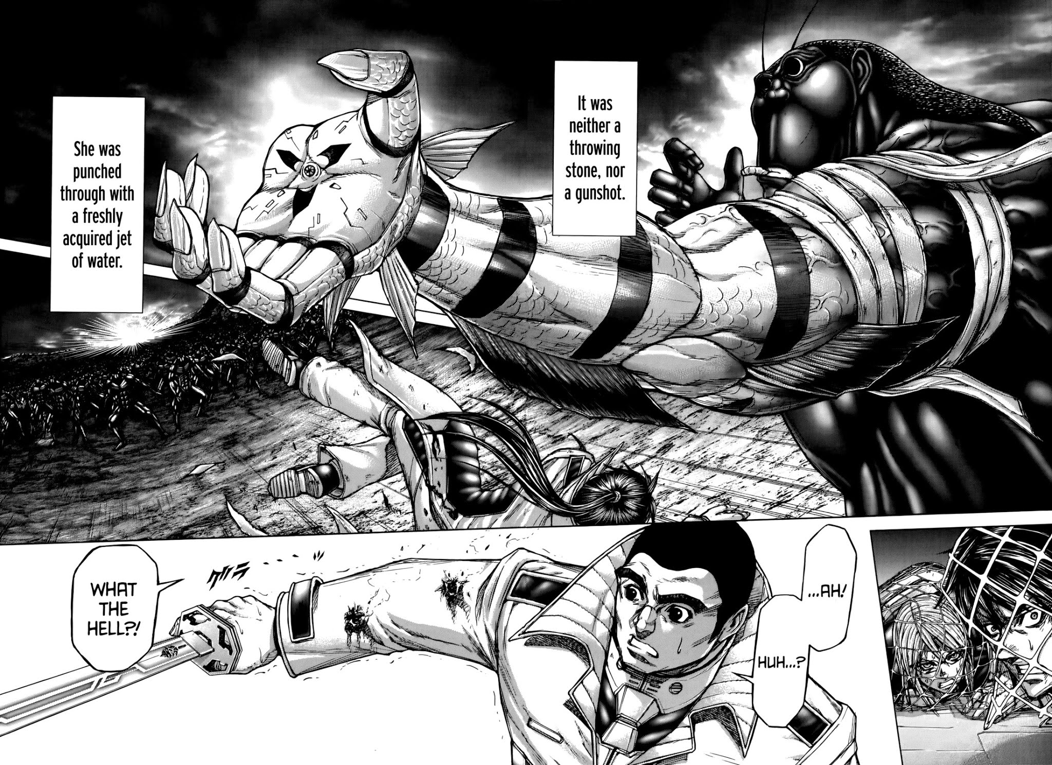 Terra Formars Chapter 88 page 10 - Chapter 88: MIGHTY HEART Love and Justice