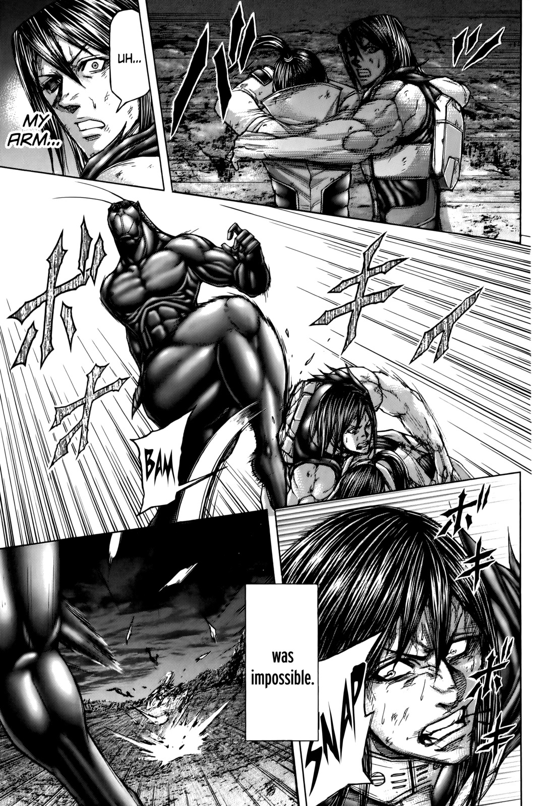 Terra Formars Chapter 88 page 12 - Chapter 88: MIGHTY HEART Love and Justice