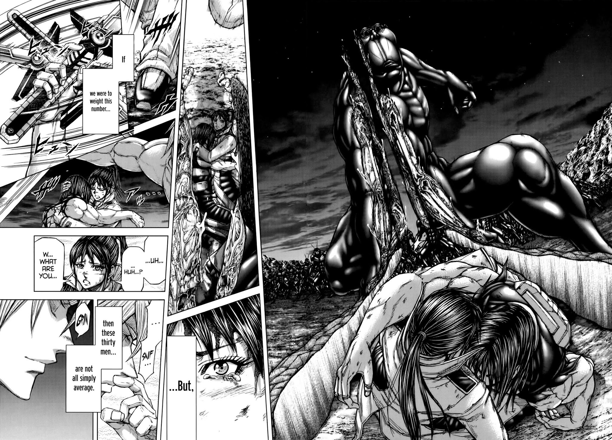Terra Formars Chapter 88 page 15 - Chapter 88: MIGHTY HEART Love and Justice