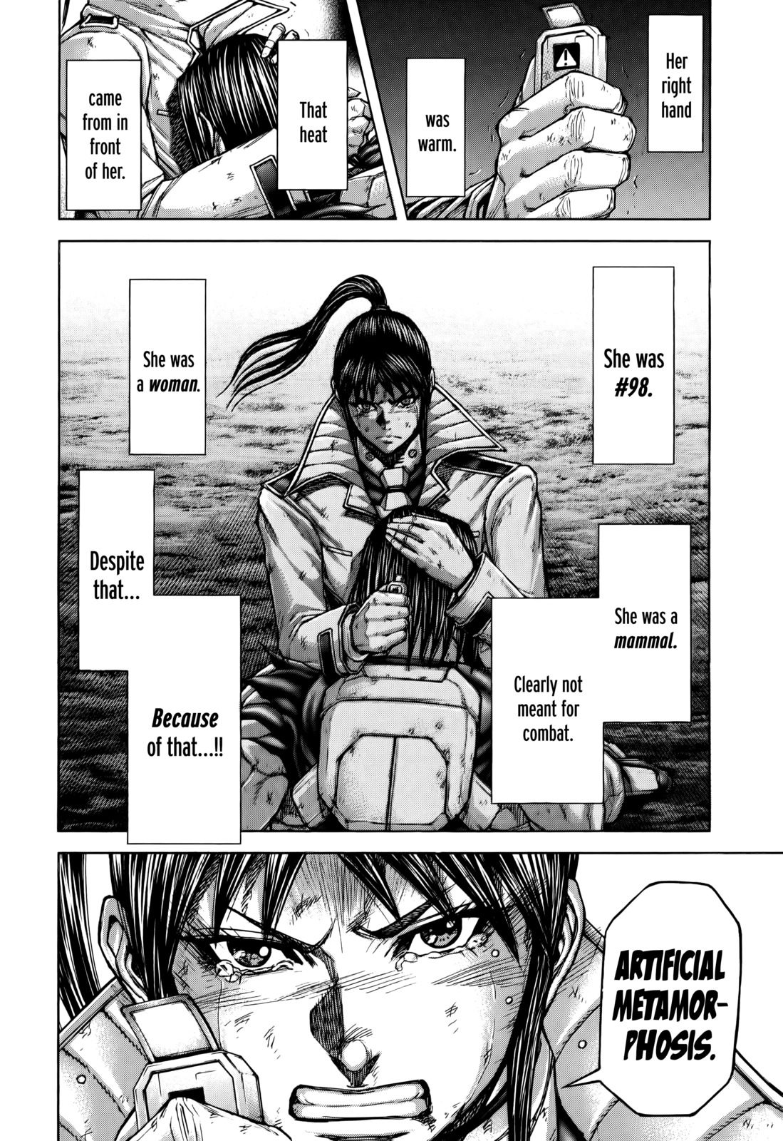 Terra Formars Chapter 88 page 2 - Chapter 88: MIGHTY HEART Love and Justice