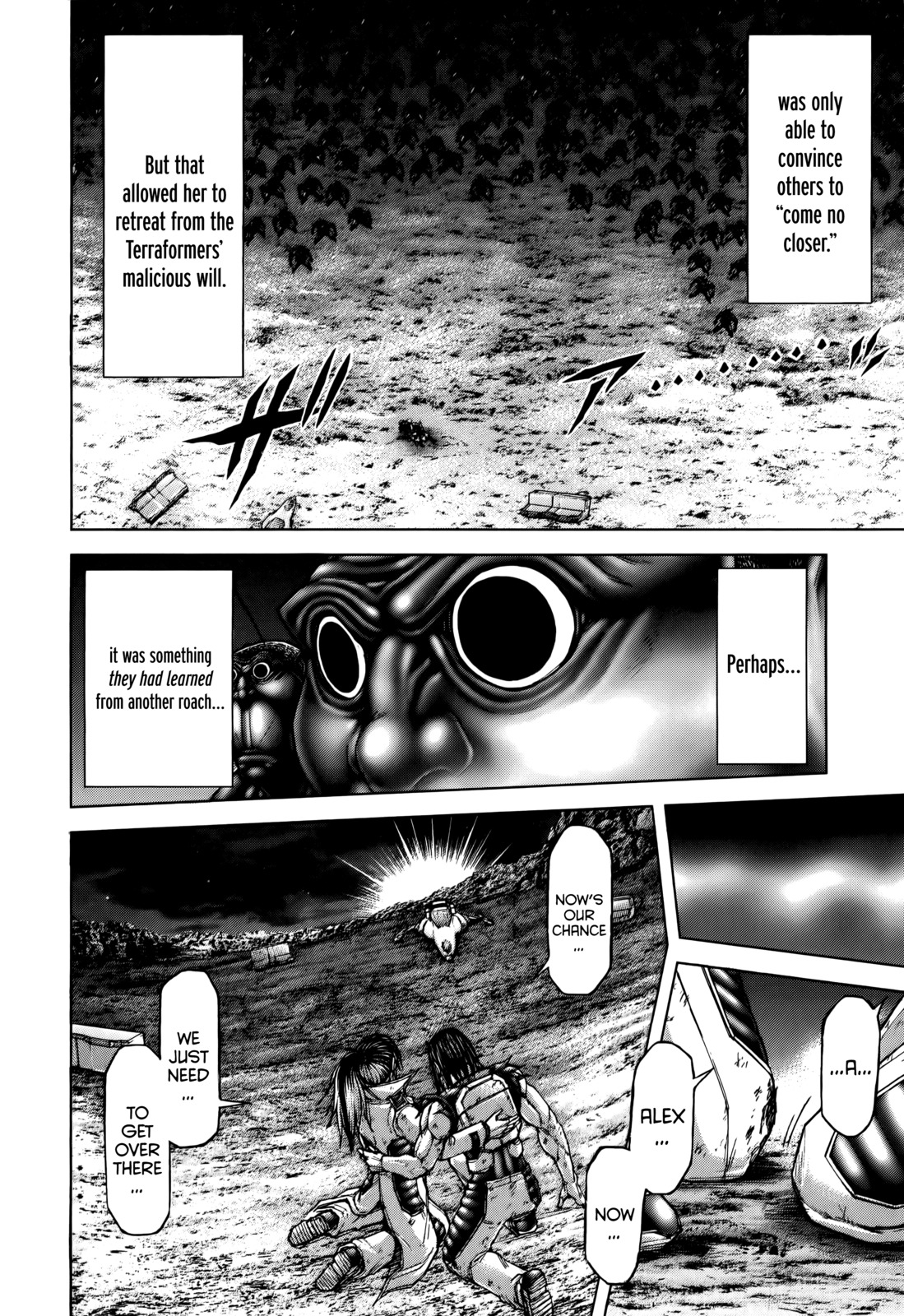 Terra Formars Chapter 88 page 6 - Chapter 88: MIGHTY HEART Love and Justice