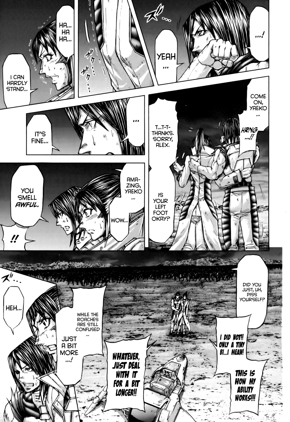 Terra Formars Chapter 88 page 7 - Chapter 88: MIGHTY HEART Love and Justice