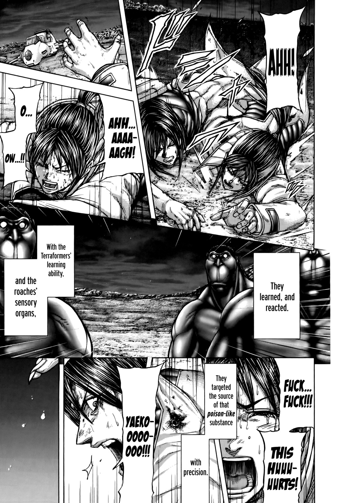 Terra Formars Chapter 88 page 9 - Chapter 88: MIGHTY HEART Love and Justice