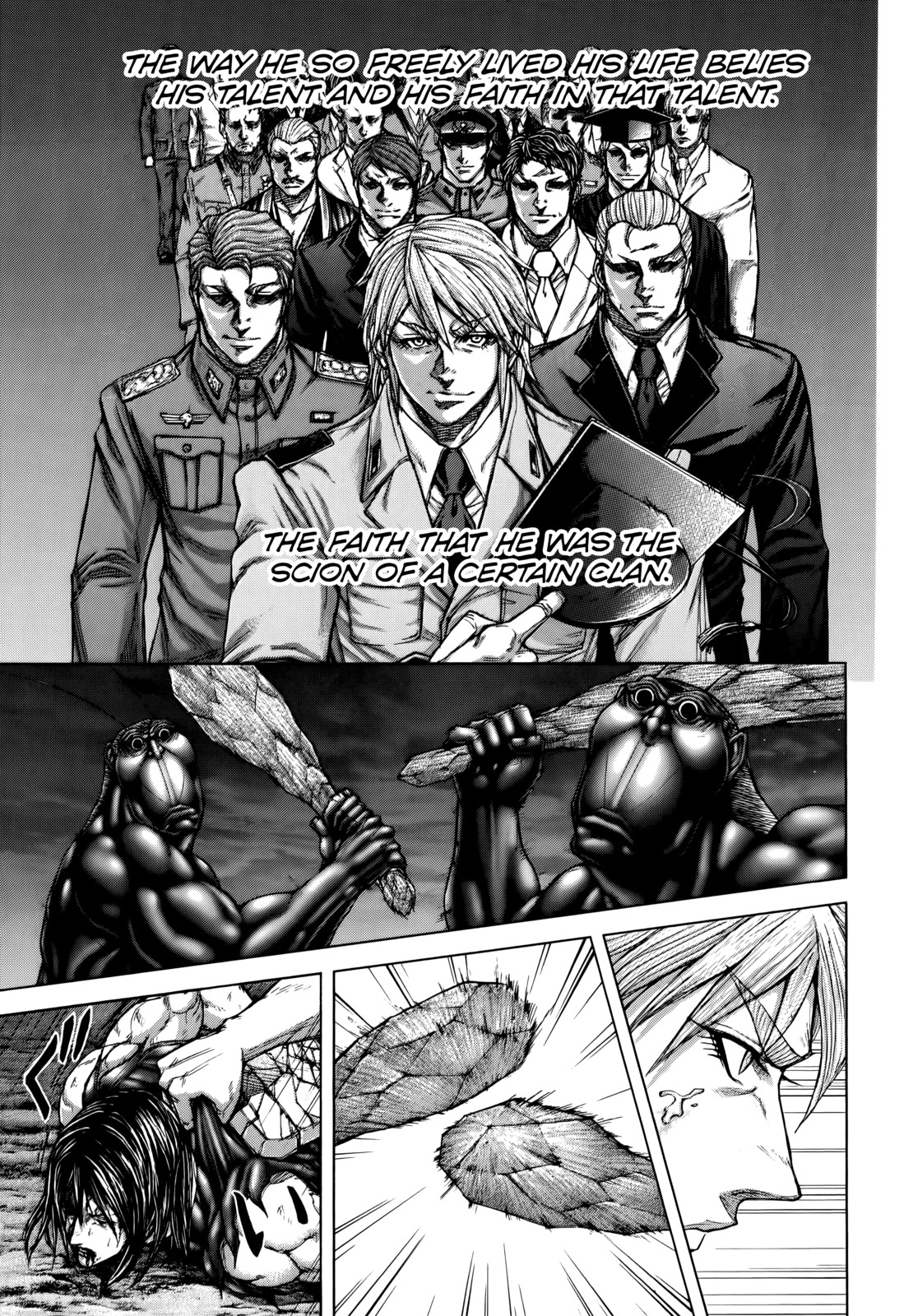 Terra Formars Chapter 89 page 10 - Chapter 89: SWEETHEART HERE Loce and Justice