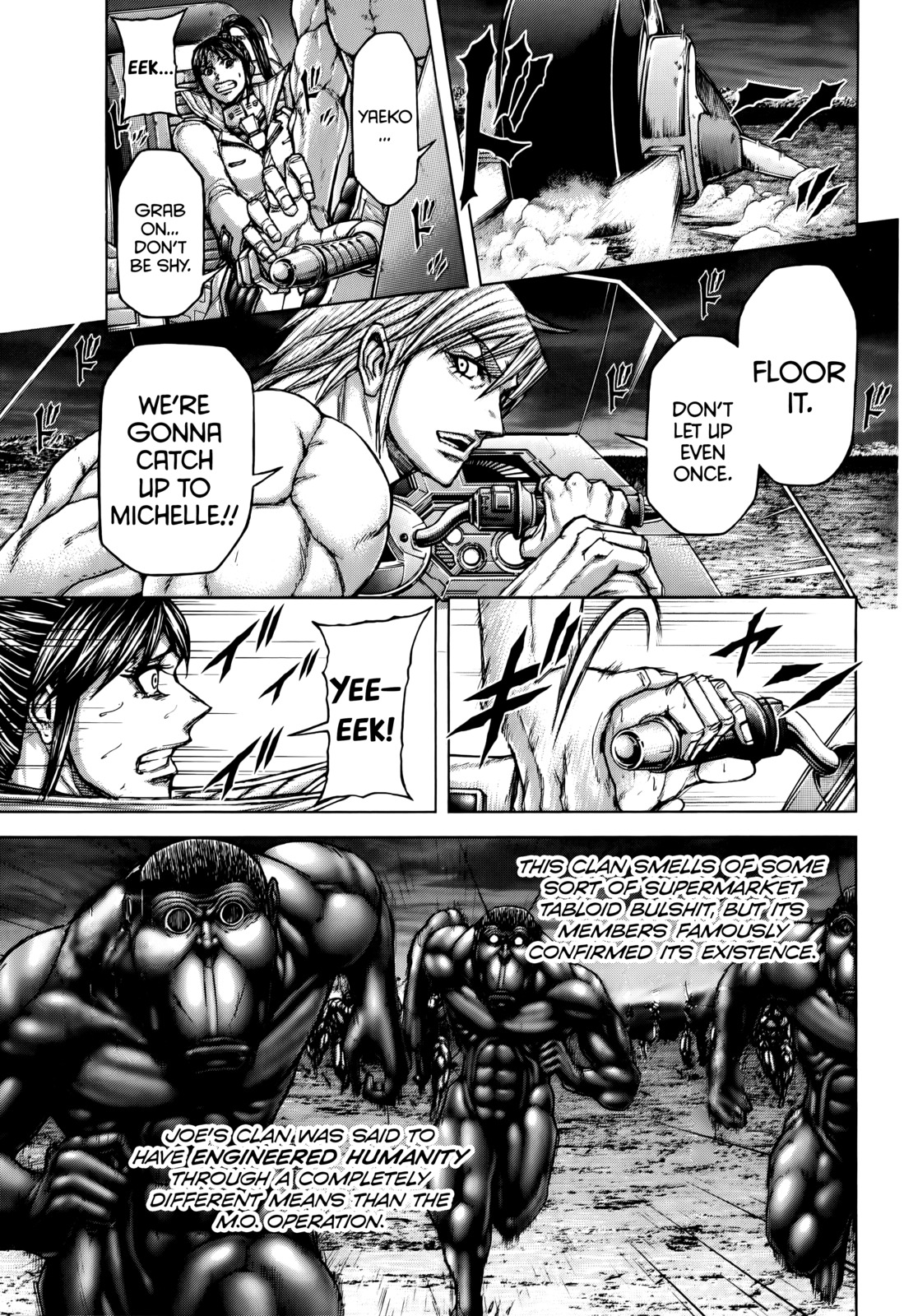Terra Formars Chapter 89 page 12 - Chapter 89: SWEETHEART HERE Loce and Justice