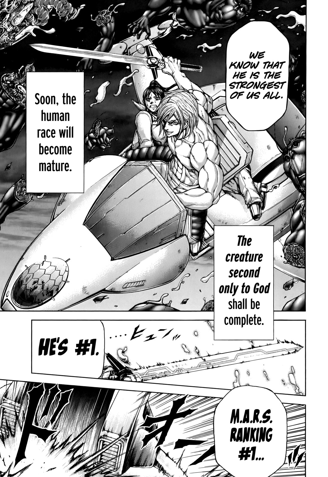 Terra Formars Chapter 89 page 15 - Chapter 89: SWEETHEART HERE Loce and Justice