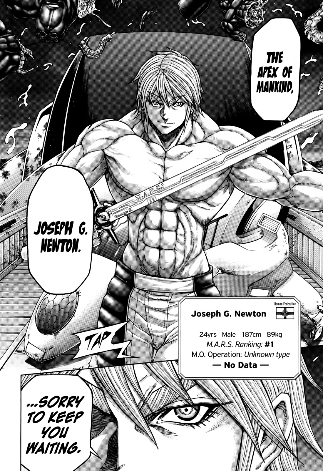 Terra Formars Chapter 89 page 16 - Chapter 89: SWEETHEART HERE Loce and Justice