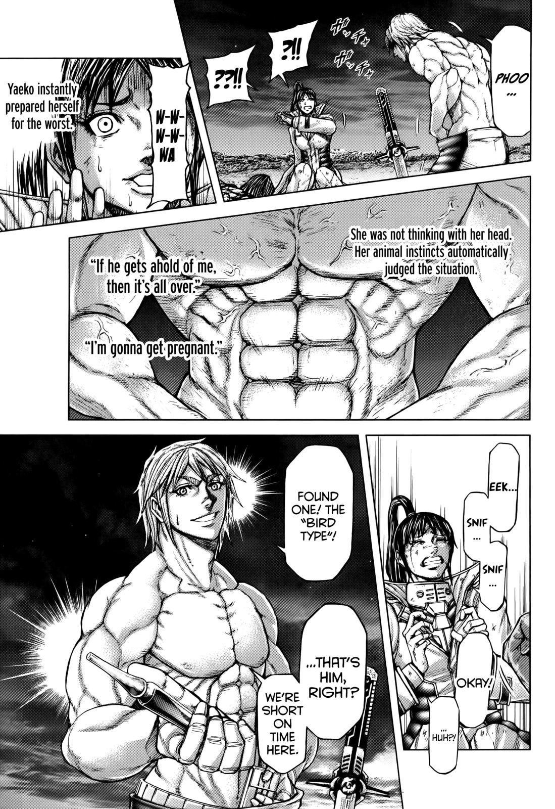Terra Formars Chapter 89 page 4 - Chapter 89: SWEETHEART HERE Loce and Justice