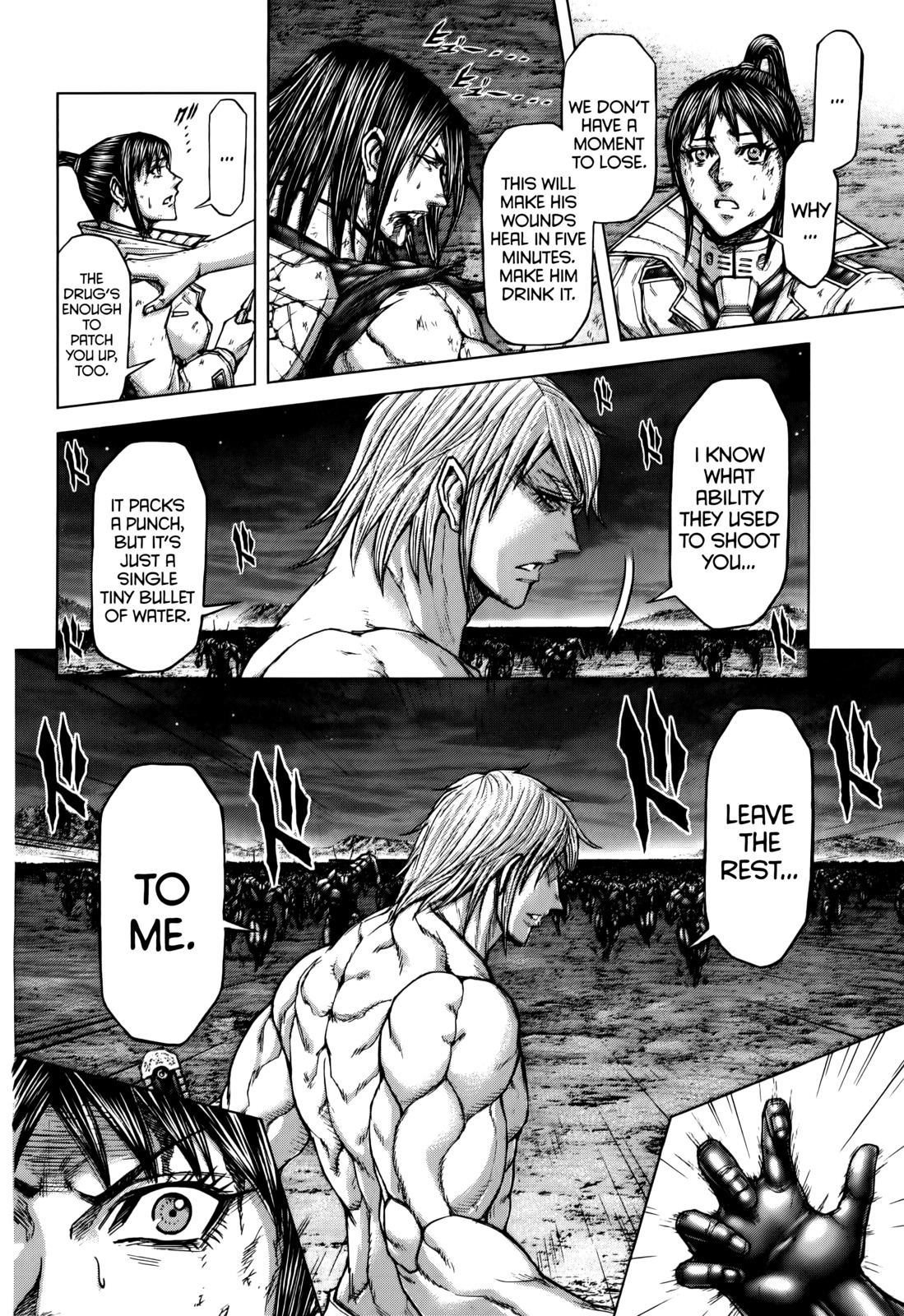 Terra Formars Chapter 89 page 5 - Chapter 89: SWEETHEART HERE Loce and Justice