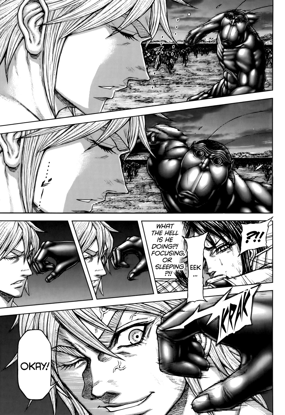 Terra Formars Chapter 89 page 6 - Chapter 89: SWEETHEART HERE Loce and Justice