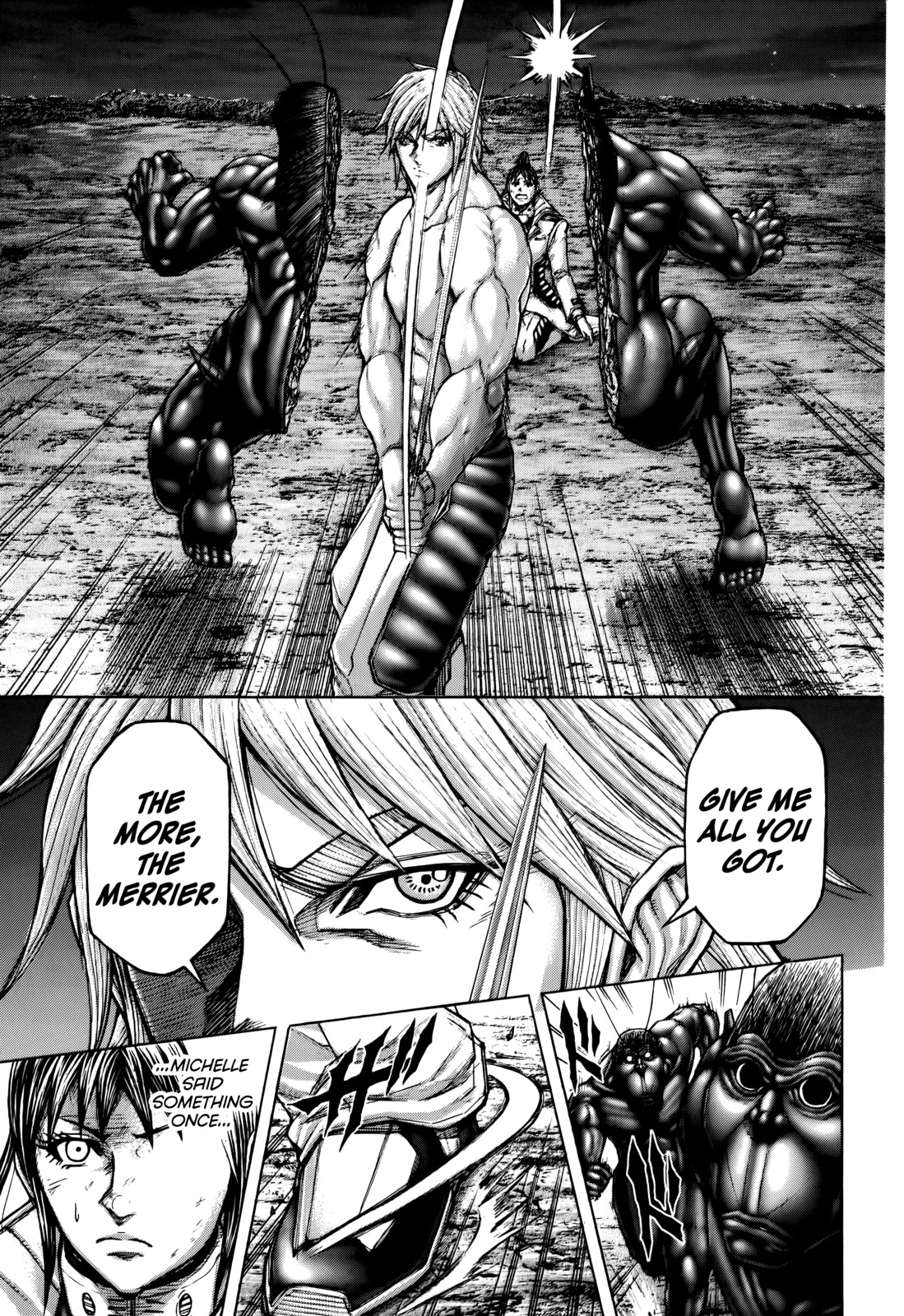 Terra Formars Chapter 89 page 8 - Chapter 89: SWEETHEART HERE Loce and Justice