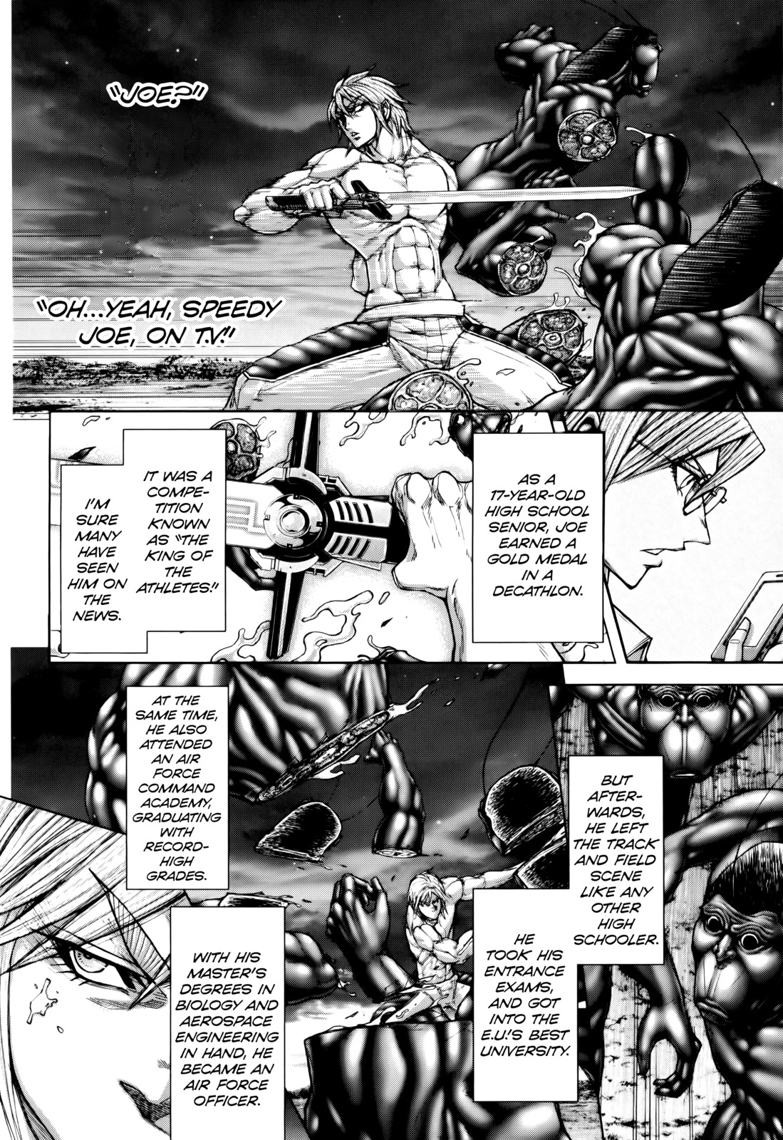 Terra Formars Chapter 89 page 9 - Chapter 89: SWEETHEART HERE Loce and Justice