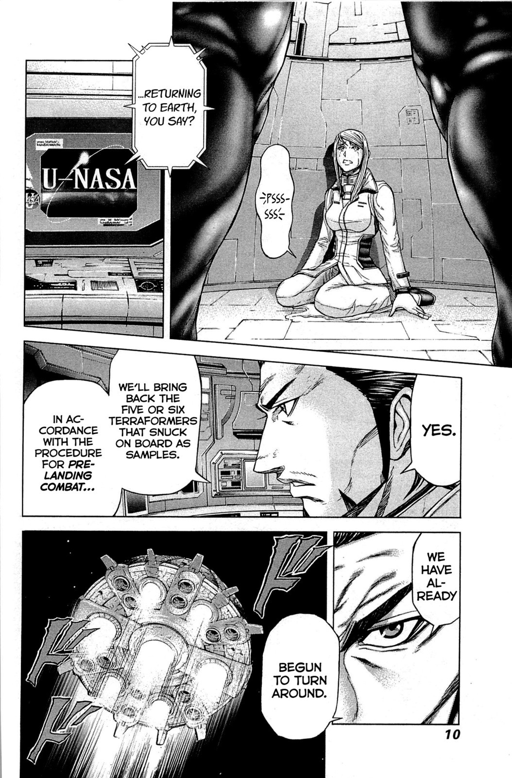 Terra Formars Chapter 9 page 11 - Chapter 9: MANEUVER Strategic Action