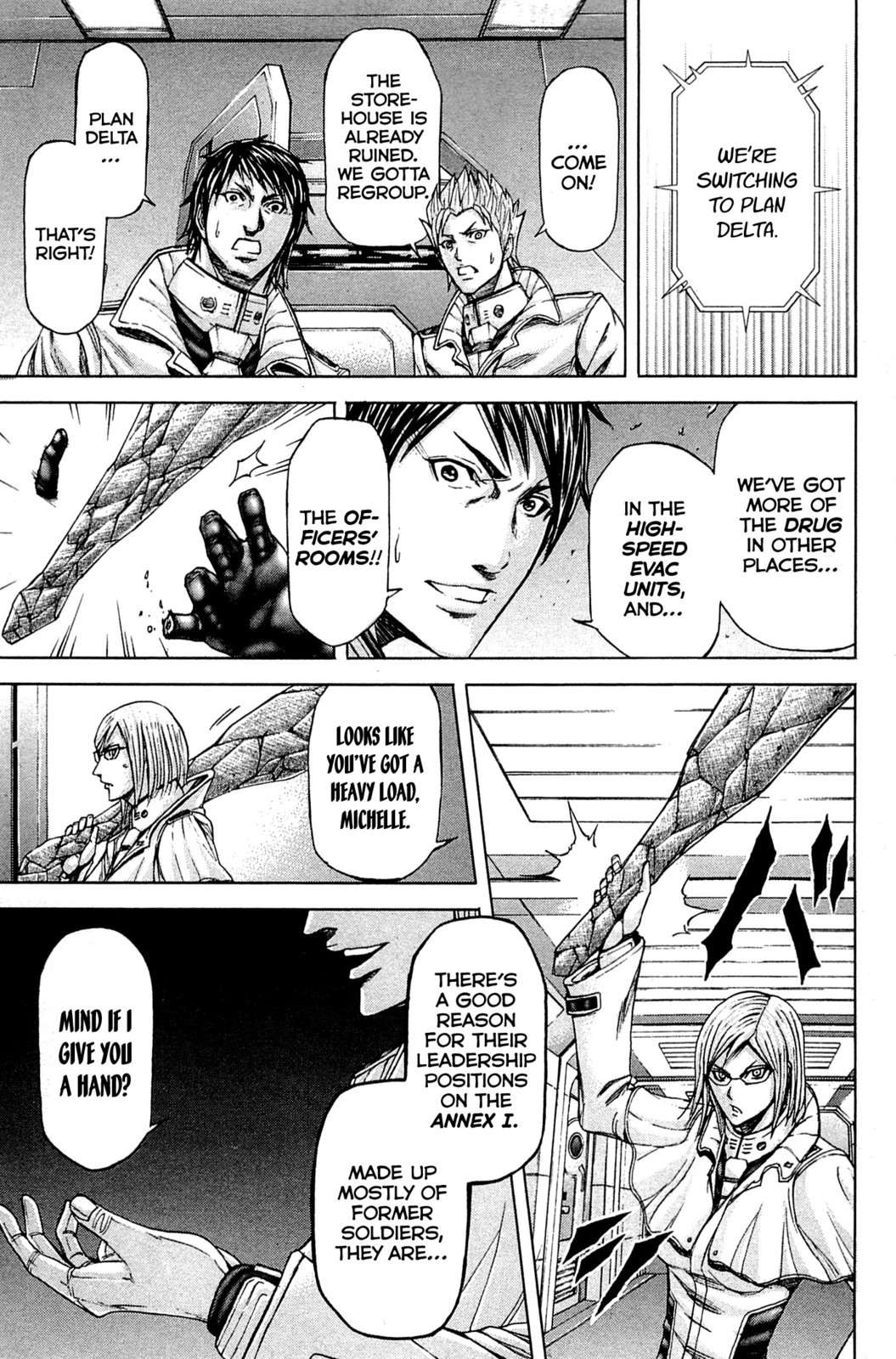 Terra Formars Chapter 9 page 17 - Chapter 9: MANEUVER Strategic Action