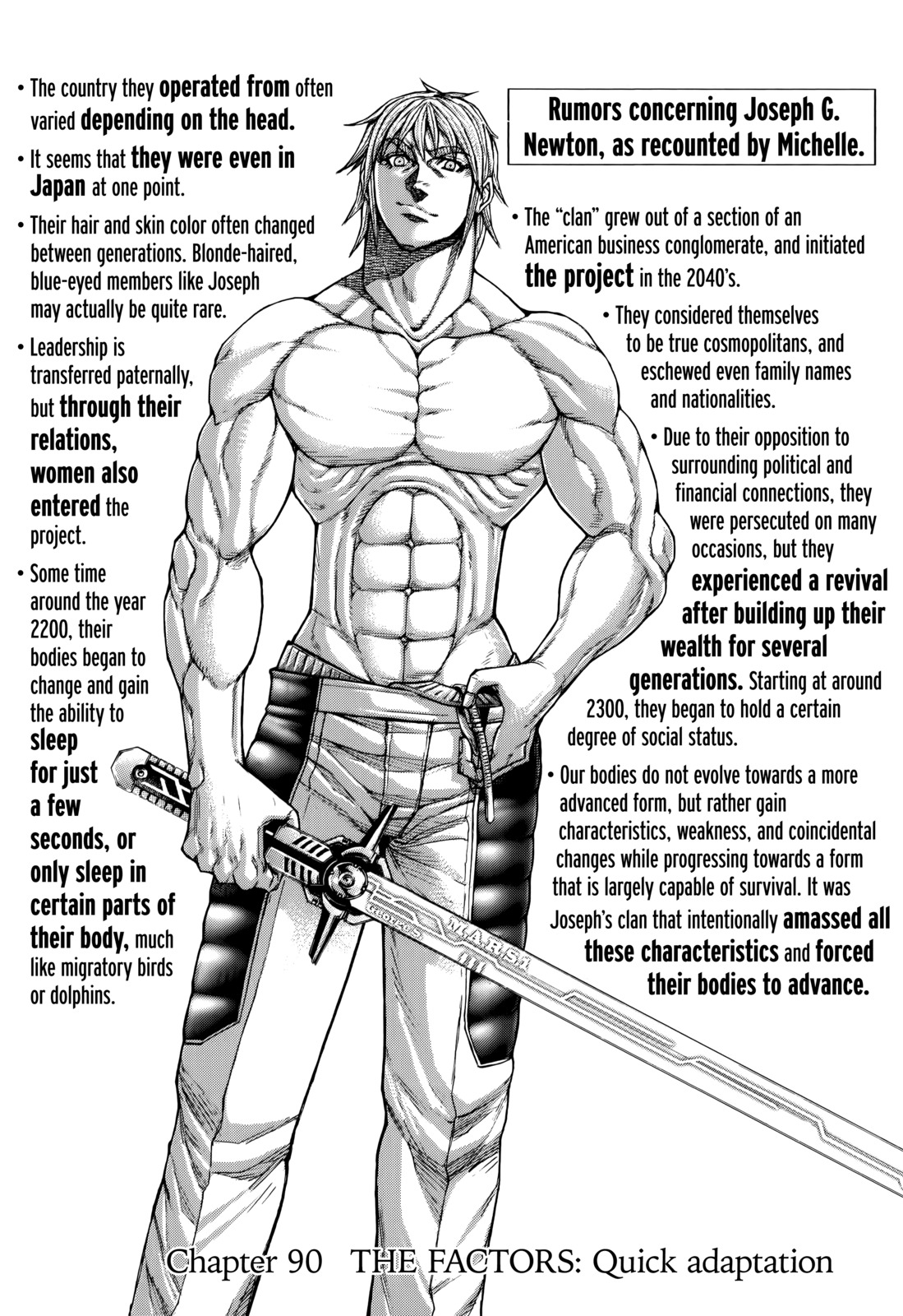 Terra Formars Chapter 90 page 1 - Chapter 90: THE FACTORS Quick Adaption