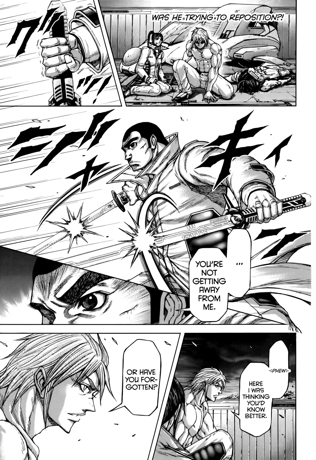 Terra Formars Chapter 90 page 10 - Chapter 90: THE FACTORS Quick Adaption
