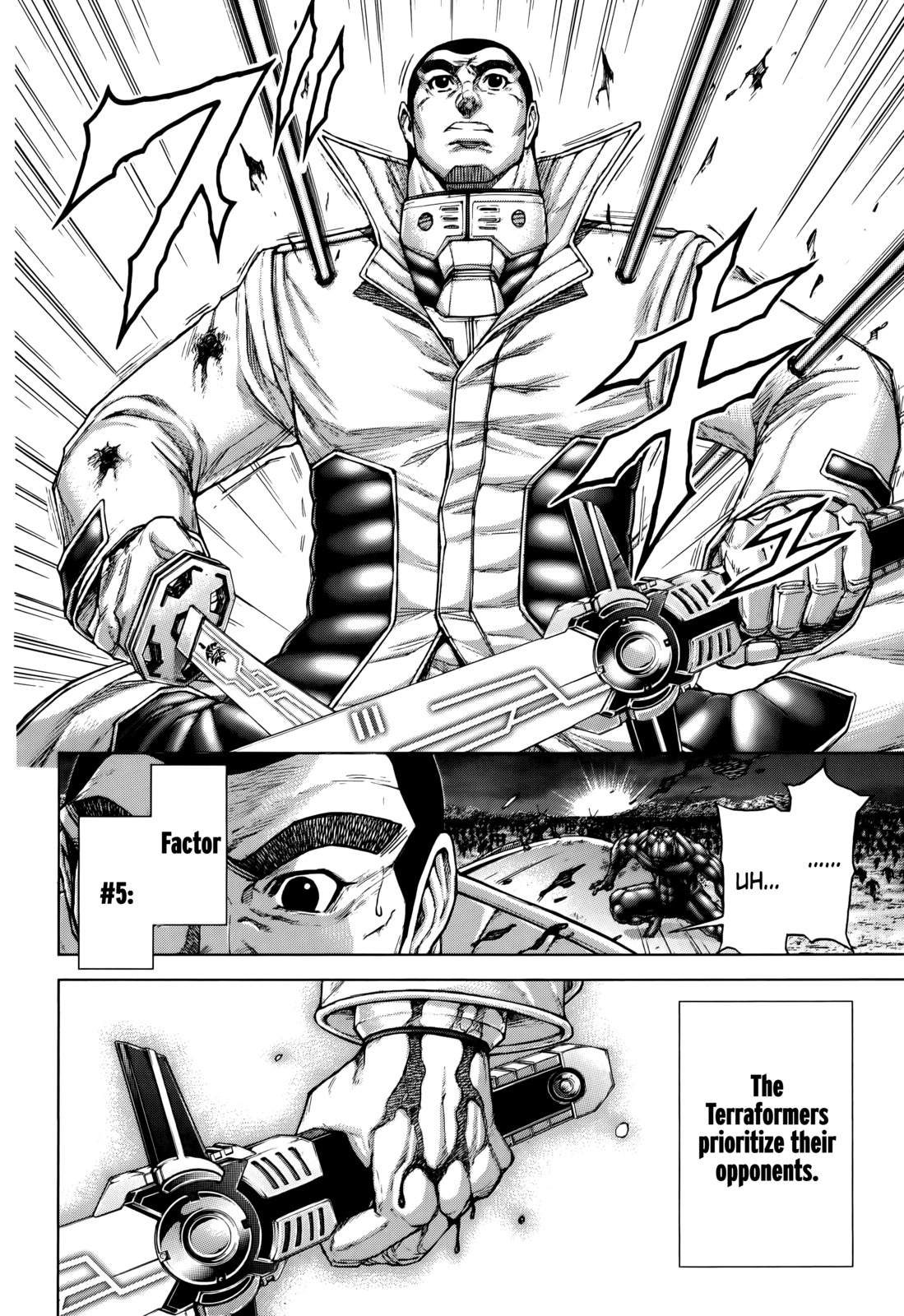 Terra Formars Chapter 90 page 11 - Chapter 90: THE FACTORS Quick Adaption