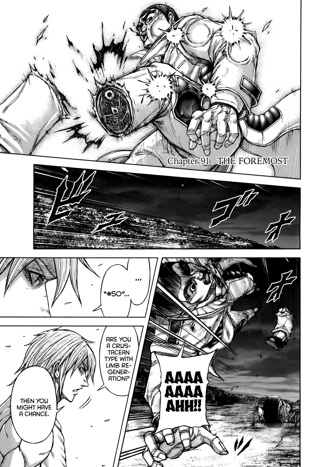 Terra Formars Chapter 91 page 1 - Chapter 91: THE FOREMOST