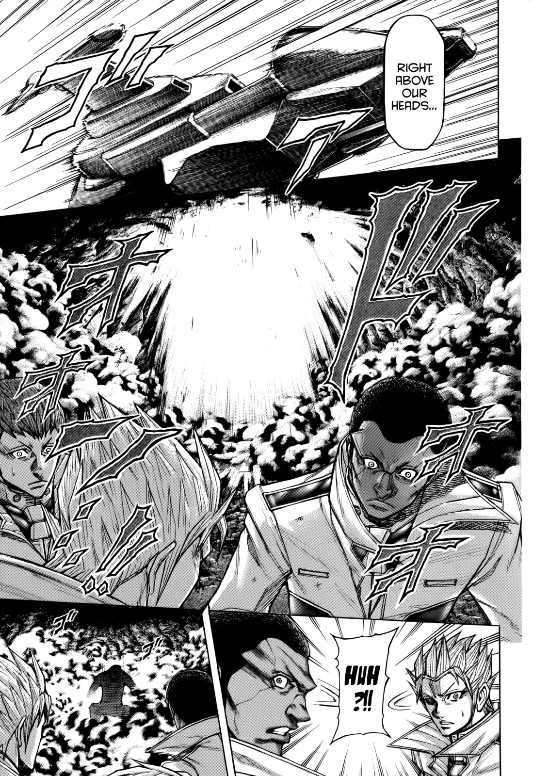 Terra Formars Chapter 92 page 16 - Chapter 92: THE FRONT OF UN-ARMAMENT High Above the Military World