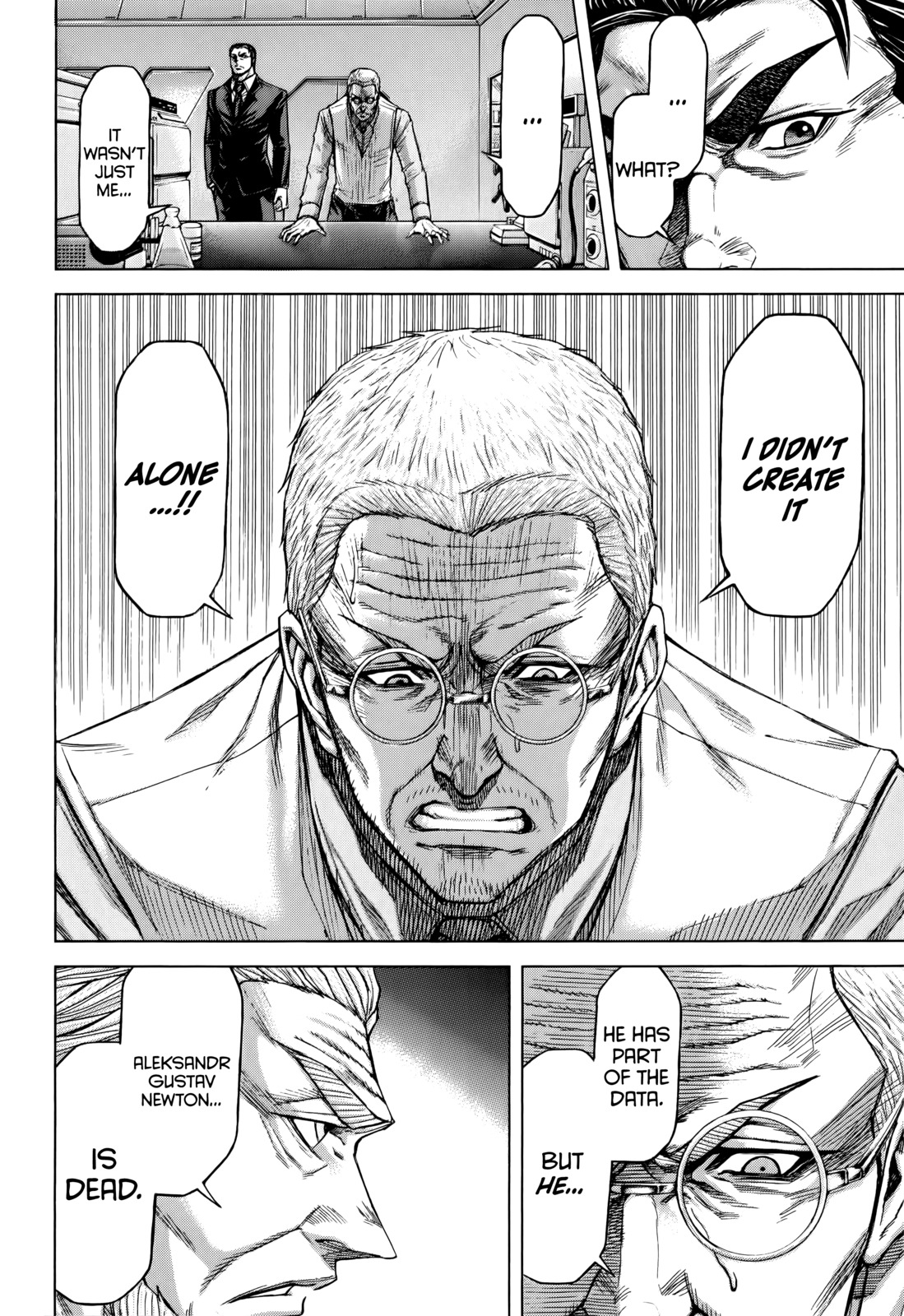 Terra Formars Chapter 92 page 9 - Chapter 92: THE FRONT OF UN-ARMAMENT High Above the Military World