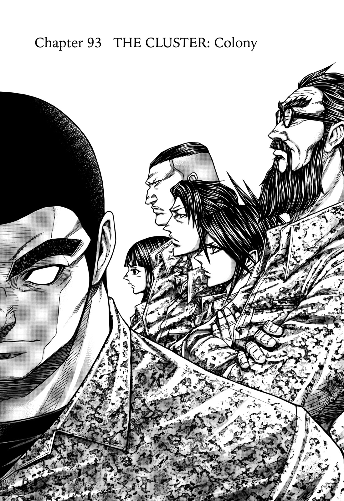 Terra Formars Chapter 93 page 1 - Chapter 93: THE CLUSTER Colony