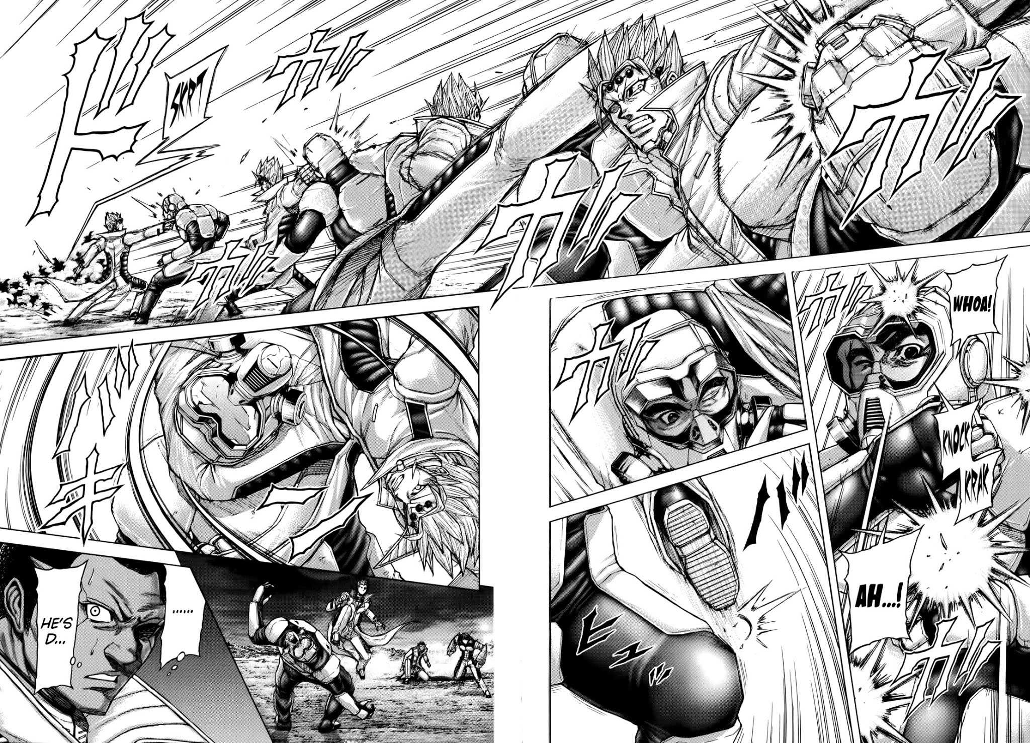 Terra Formars Chapter 93 page 10 - Chapter 93: THE CLUSTER Colony
