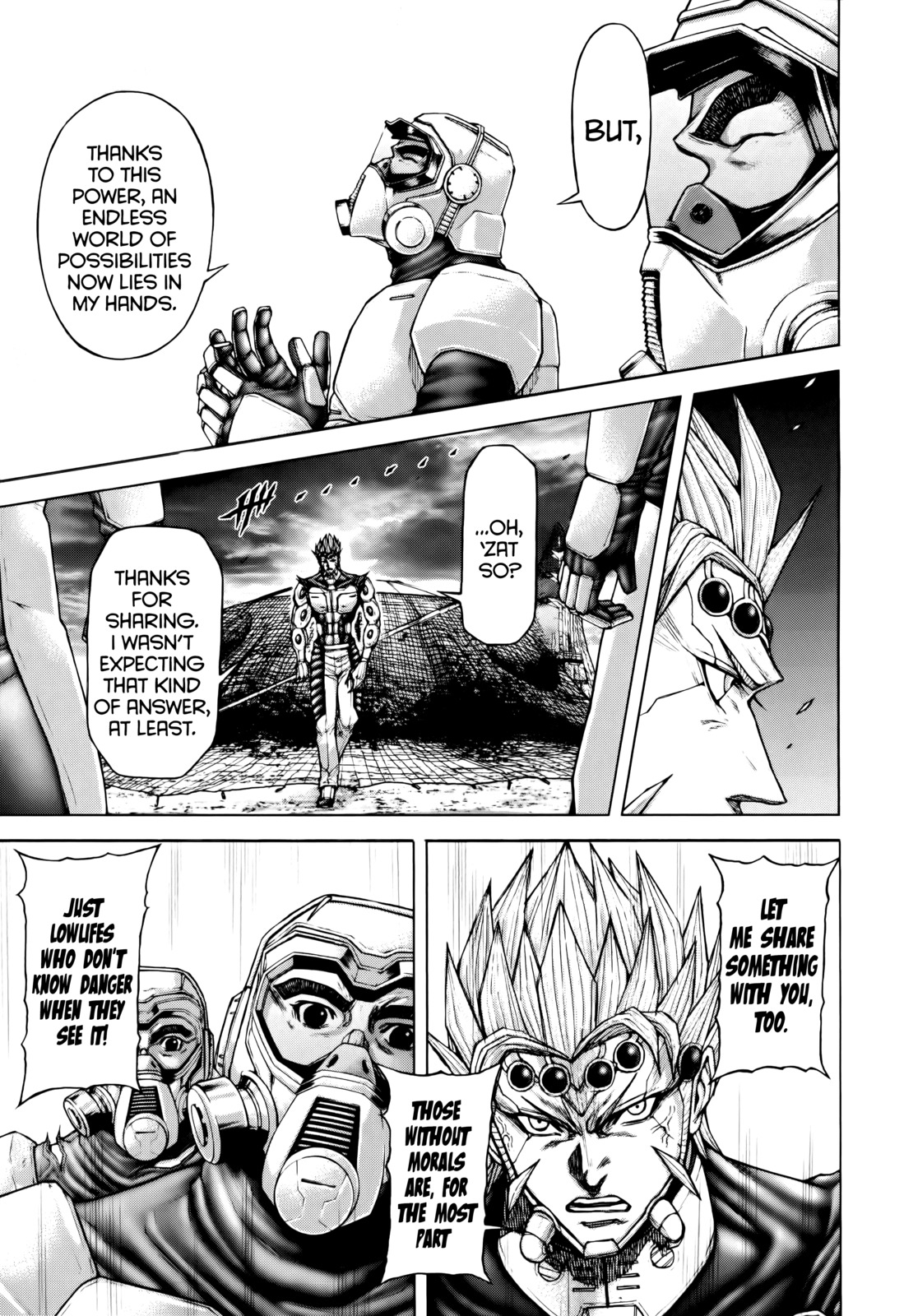 Terra Formars Chapter 94 page 11 - Chapter 94: RUN TO HELL Hells Gates