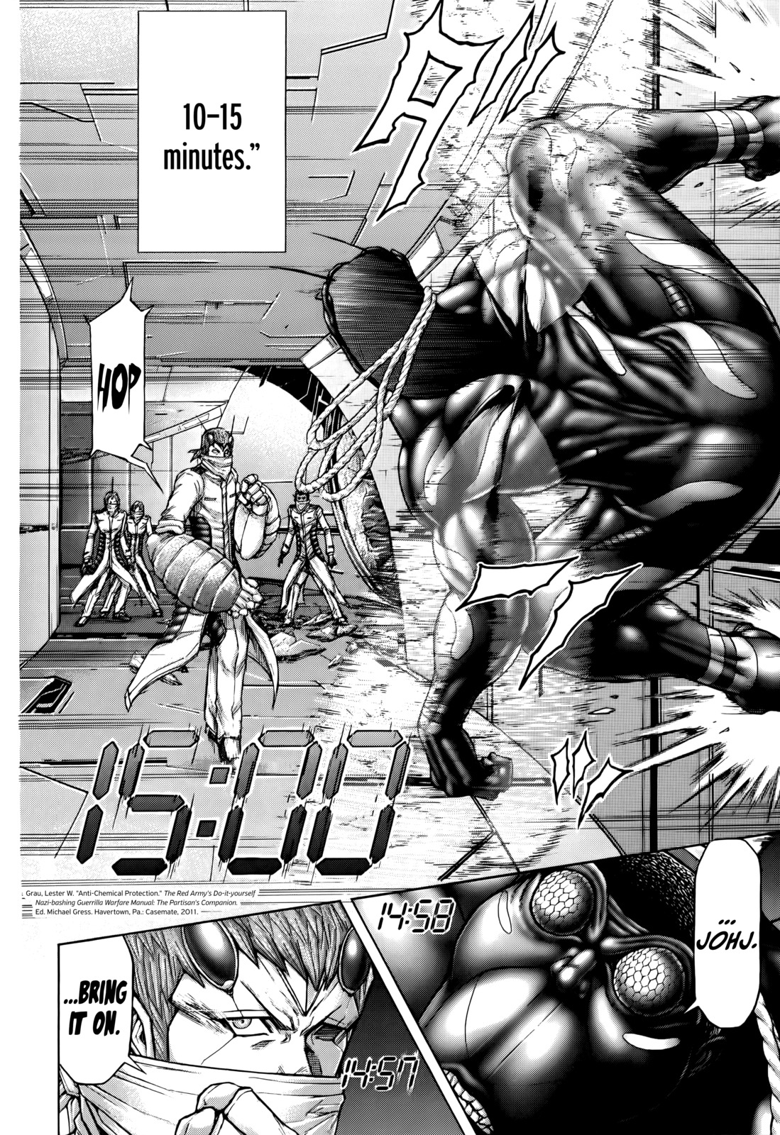 Terra Formars Chapter 94 page 15 - Chapter 94: RUN TO HELL Hells Gates