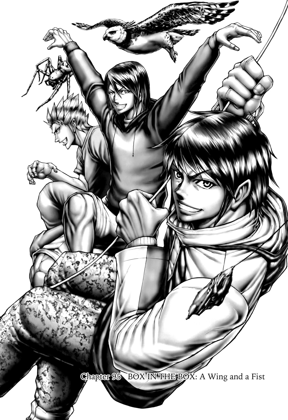 Terra Formars Chapter 95 page 1 - Chapter 95: BOX IN THE BOX A Wing and a Fist
