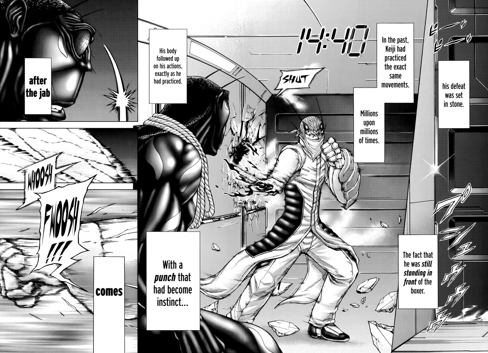 Terra Formars Chapter 95 page 13 - Chapter 95: BOX IN THE BOX A Wing and a Fist