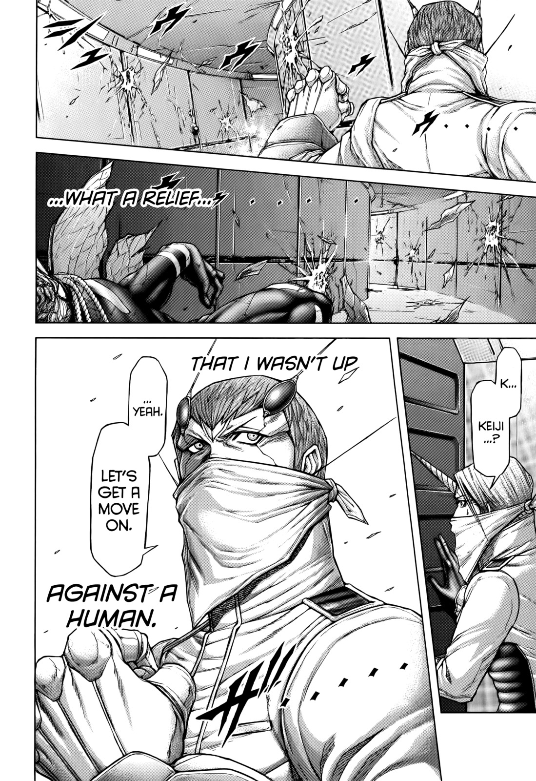 Terra Formars Chapter 95 page 15 - Chapter 95: BOX IN THE BOX A Wing and a Fist