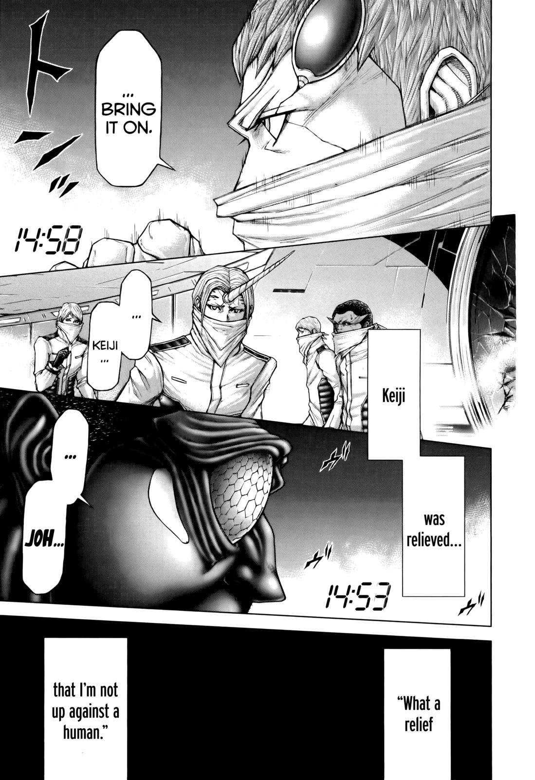 Terra Formars Chapter 95 page 2 - Chapter 95: BOX IN THE BOX A Wing and a Fist