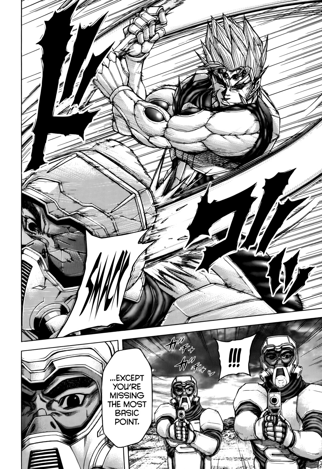 Terra Formars Chapter 96 page 12 - Chapter 96: TO THE END Divided Voice