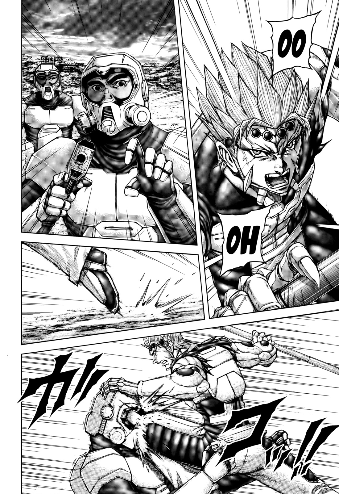 Terra Formars Chapter 96 page 2 - Chapter 96: TO THE END Divided Voice
